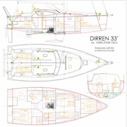 Voilier Dirren 33'